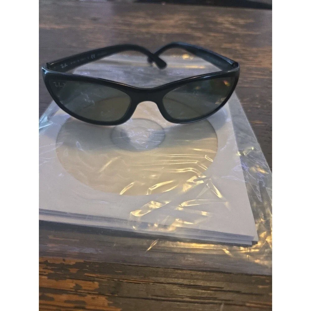 Ray-Ban Polarized Small Predator Active Lifestyle Sunglasses RB4115 601/9A Wrap